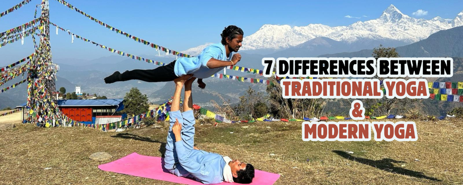 7 Key Differences Between Traditional Yoga & Modern Yoga